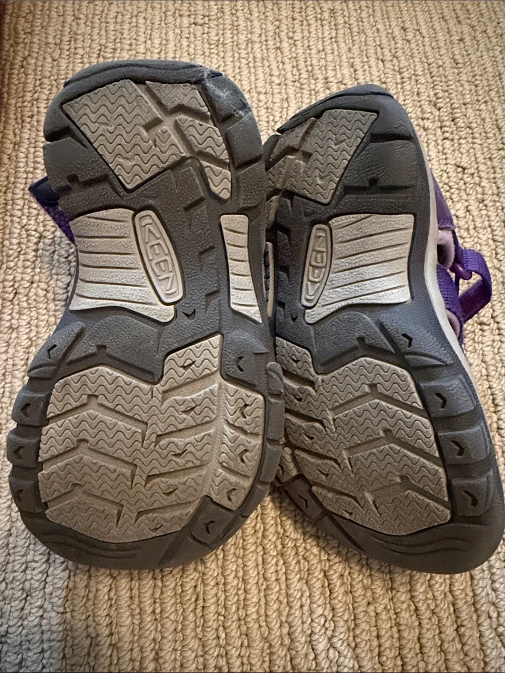 Keen Purple Kids Closed-Toe Hiking Sandals